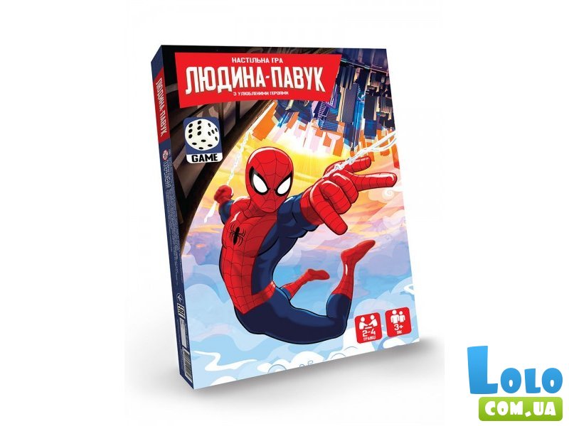 Настольная развлекательная игра Людина - павук, Danko Toys (укр.)