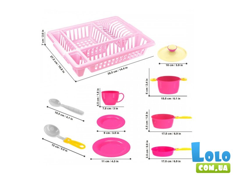 Кухонный набор посуды, ТехноК