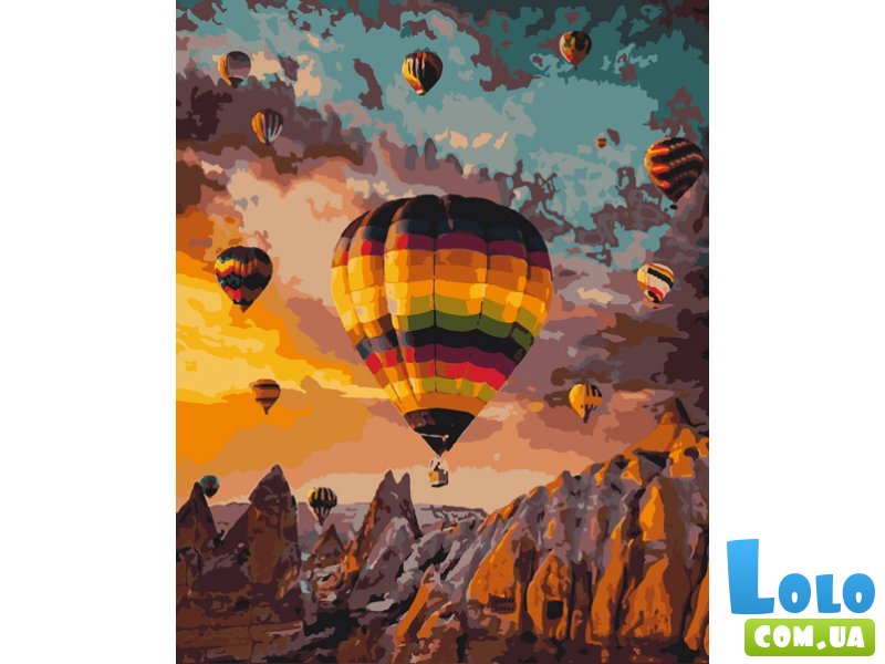Картина по номерам Воздушные шары Каппадокии, Art Craft (40х50 см)