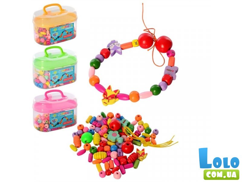 Деревянная игрушка Шнуровка (в ассортименте)