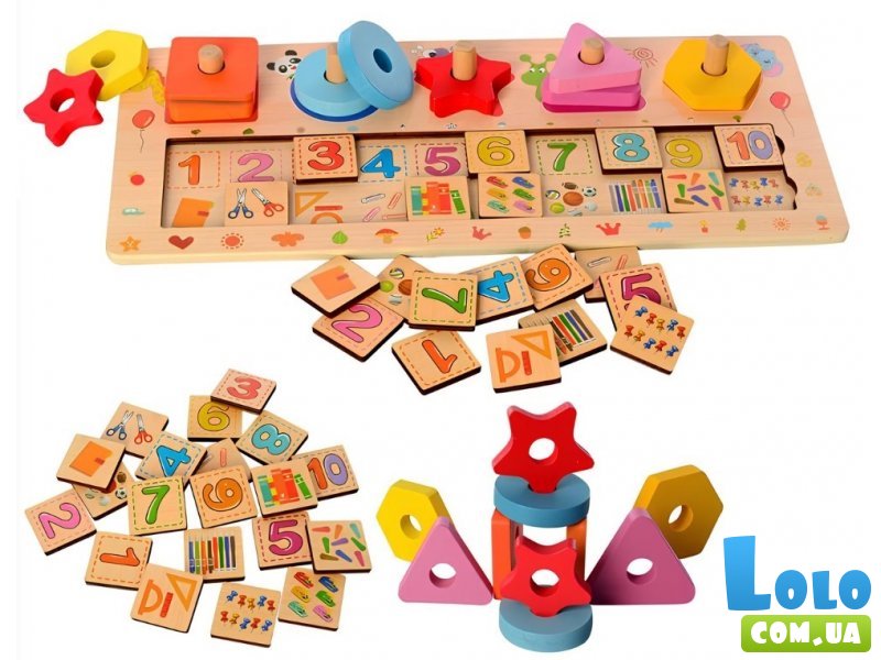 Деревянная игрушка Набор первоклассника (в ассортименте)