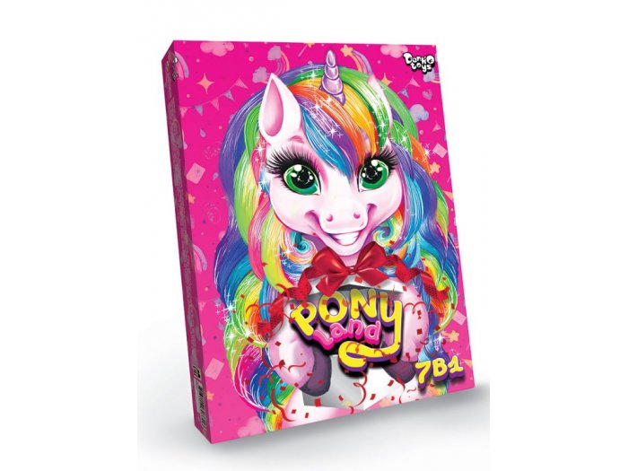 Креативное творчество Pony Land 7 в 1, Danko Toys (укр.) Danko Toys - купити в Україні