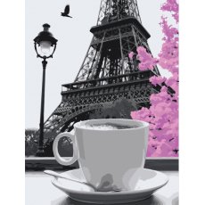 Картина по номерам Кофе в Париже, Art Craft (40х50 см)