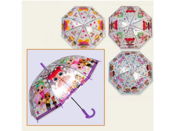Детский зонтик для девочки L.Q.L. (в ассортименте)