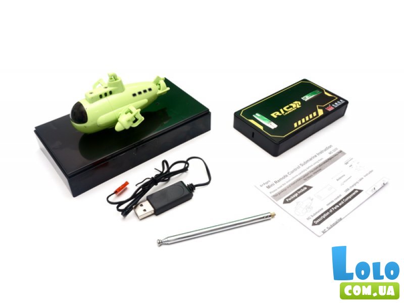 Подводная лодка на радиоуправлении GWT 3255 (зеленый)