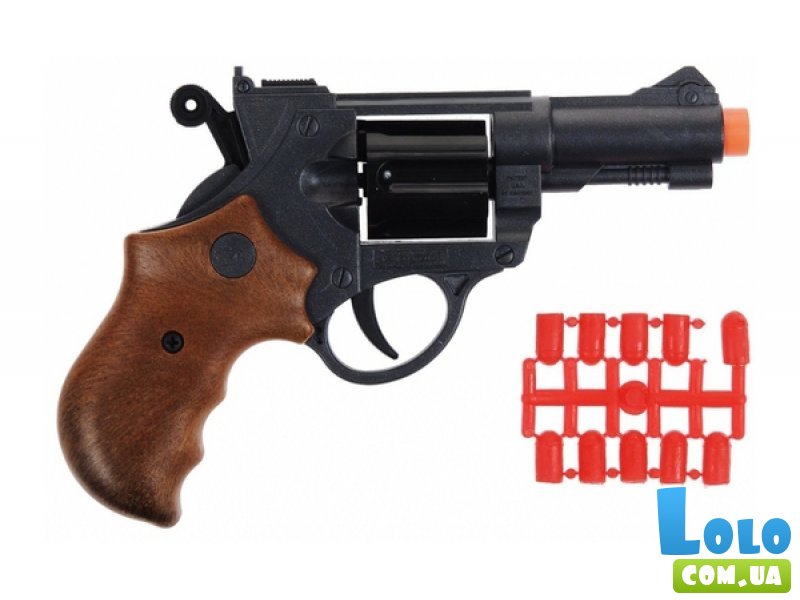 Пистолет с пульками Edison Giocattoli Jeff Watson 6-зарядный (459/21)