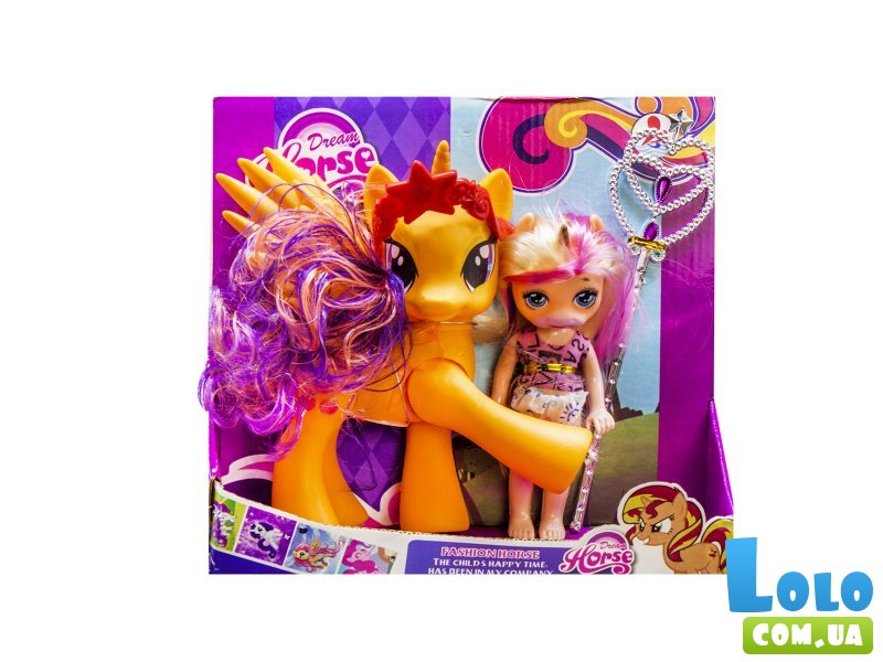 Набор фигурок Dream Horse: лошадка и кукла - пони (в ассортименте)