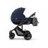 Универсальная коляска 2 в 1 Prime Navy + MommyBag, Kinderkraft (синяя)