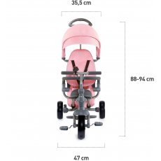 Трехколесный велосипед Jazz Pink, Kinderkraft (розовый)