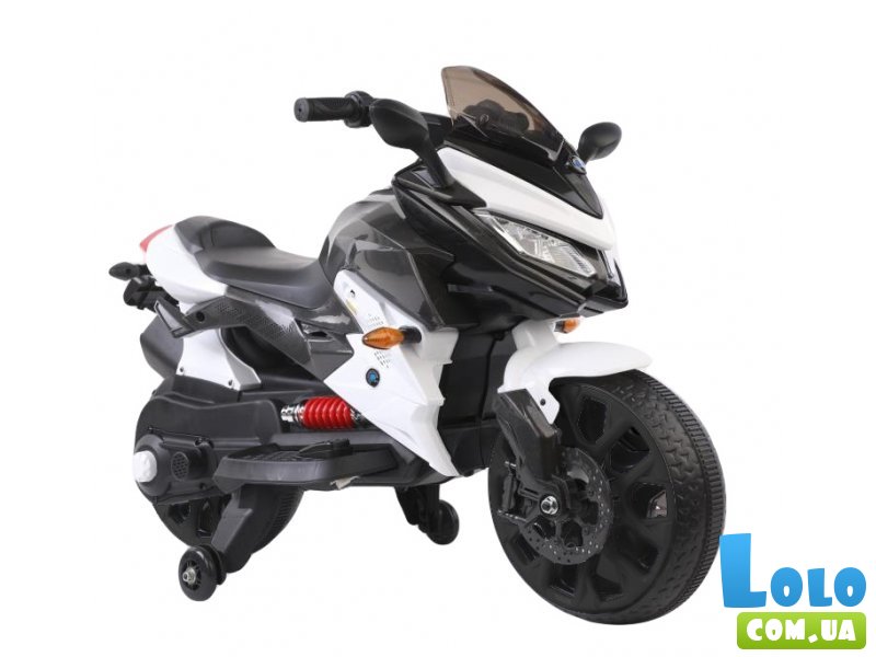 Электромобиль Мотоцикл с MP3, Baby Tilly (белый)