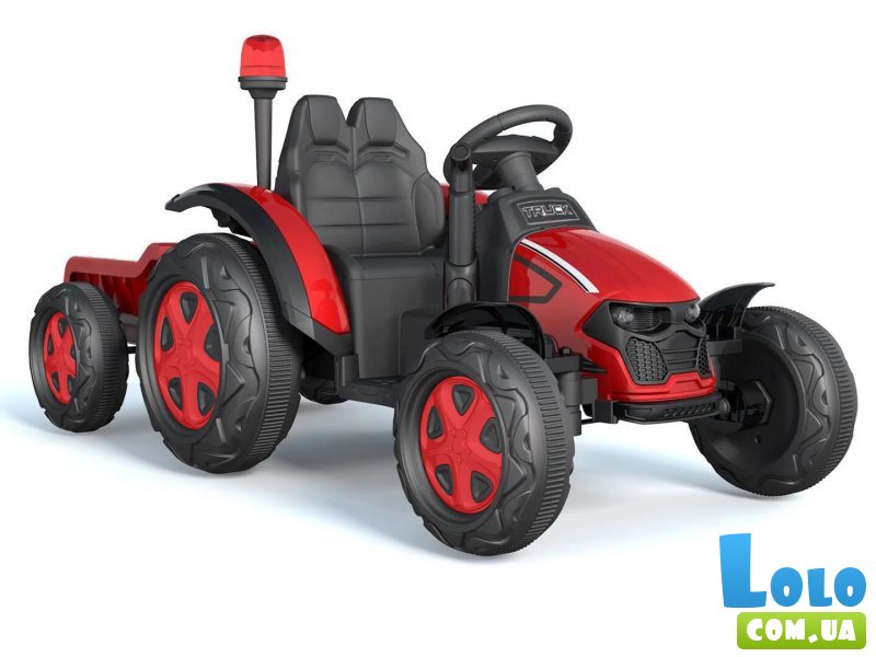 Электромобиль Трактор на Bluetooth с MP3, Baby Tilly (красный)
