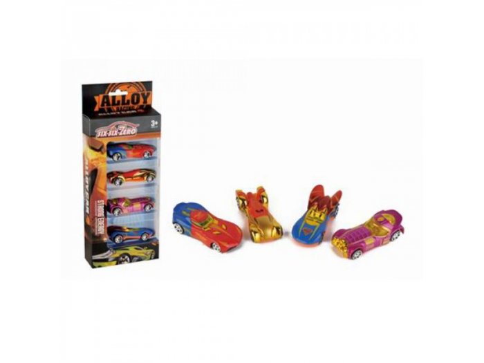 Набор машинок Alloy Racing (4 шт.)
