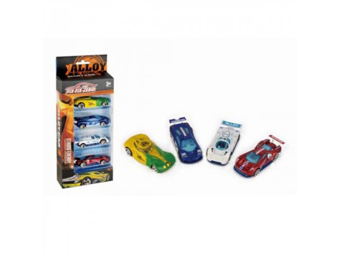 Набор машинок Alloy Racing (4 шт.)