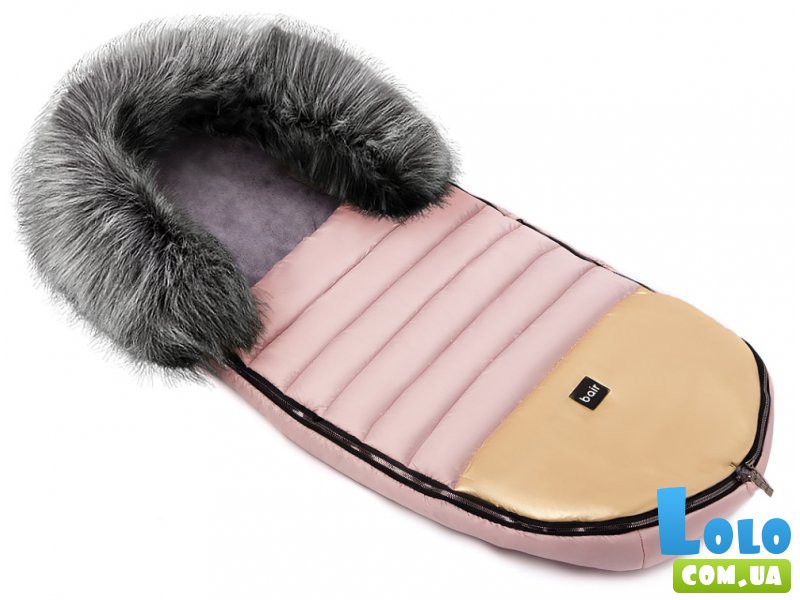 Зимний конверт Polar Premium, Bair (розовый с золотом)