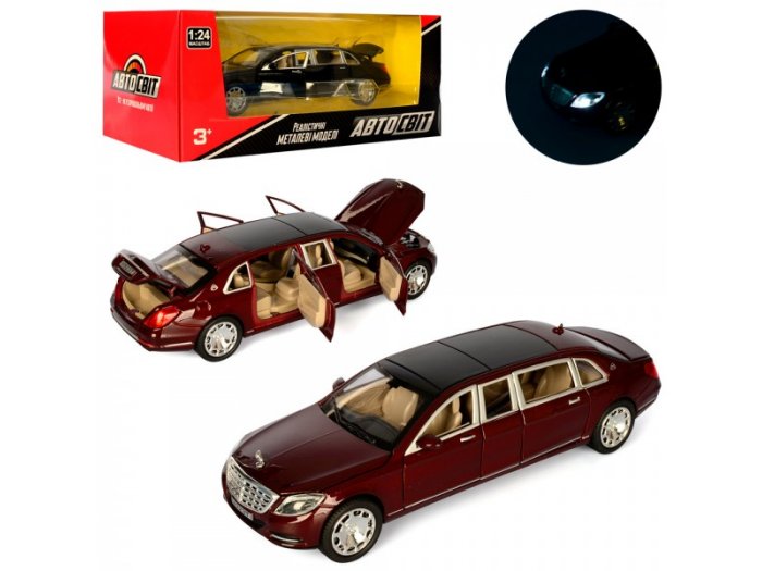 Машинка Maybach 62, АвтоМир (в ассортименте) АвтоМир - купити в Україні