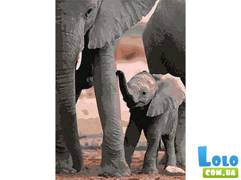 Картина по номерам Будущий гигант, Art Craft (40х50 см)