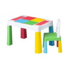 Комплект стол и стул MF-001 Multifun 1+1 multicolor, Tega (мультицвет)