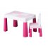 Комплект стол и стул Multifun 1+1 pink, Tega (розовый)