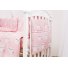 Постельный комплект Premium Glamour Moon pink, Twins (8 элементов), (розовый)