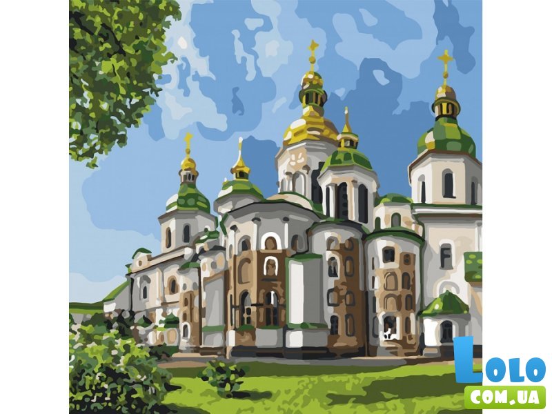 Картина по номерам София Киевская 2, Идейка (30х30 см)