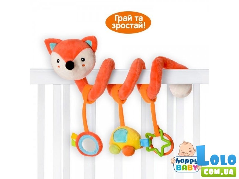 Подвеска-спираль на кроватку Лисичка, Limo Toy