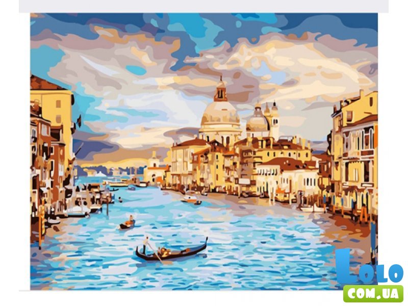 Картина по номерам Венеция, Danko Toys (40х40 см)