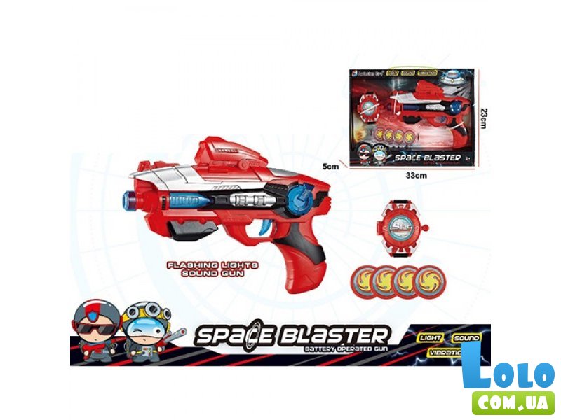 Набор с оружием Бластер дискомет Space Blaster