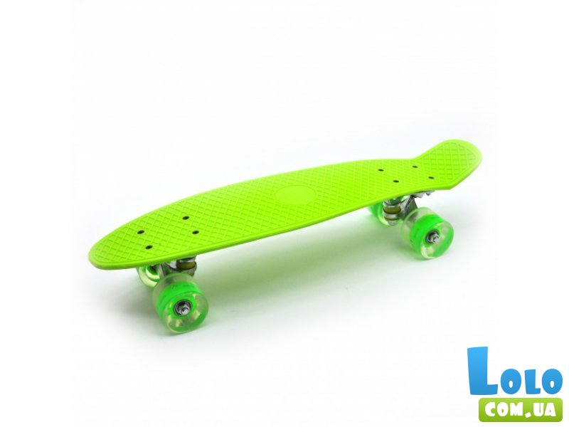 Скейт для катания Penny Board, Максимус (зеленый)