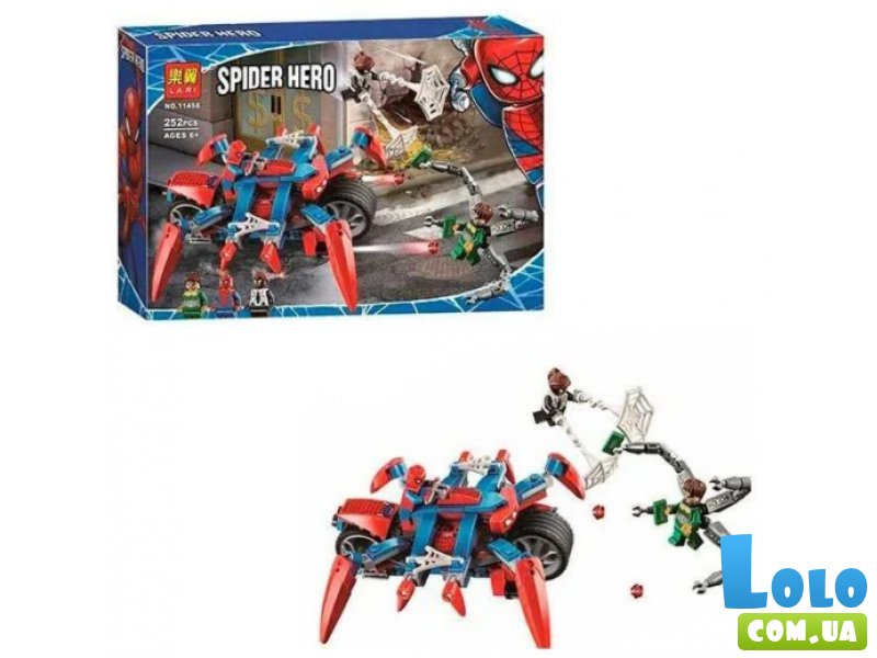 Конструктор Spider-man: Человек паук против Доктора (11498), 252 дет.