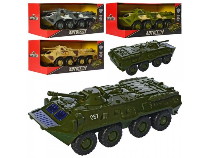 Военная машина БТР, АвтоМир (в ассортименте) АвтоМир - купити в Україні