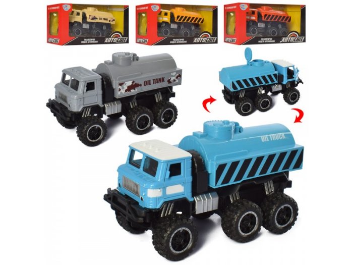 Машинка Грузовик Oil Truck, АвтоМир (в ассортименте) АвтоМир - купити в Україні