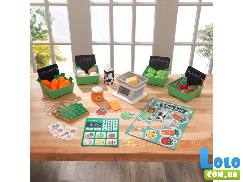Игровой набор для супермаркета Farmer's Market Play Pack, KidKraft