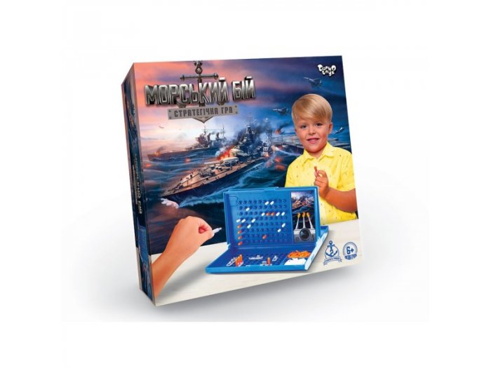 Настольная развлекательная игра Морской бой, Danko Toys (укр.) Danko Toys - купити в Україні