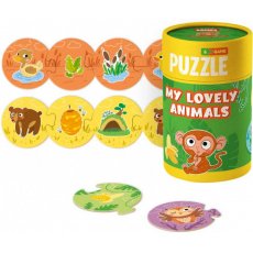 Пазл и игра Мои волшебные животные, Mon Puzzle, 24 эл.