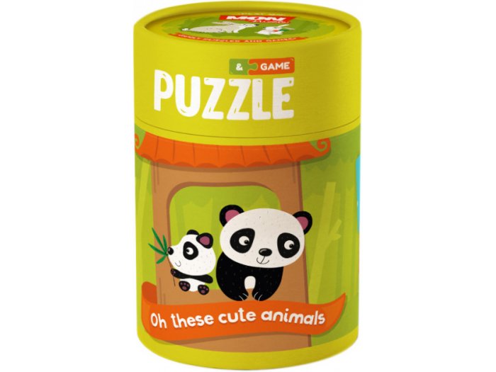 Пазл и игра Зоология для Малышей. Хвостатые Друзья, Mon Puzzle, 24 эл. Mon Puzzle - купити в Україні