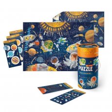 Пазл и игра Космическое приключение, Mon Puzzle, 40 эл.