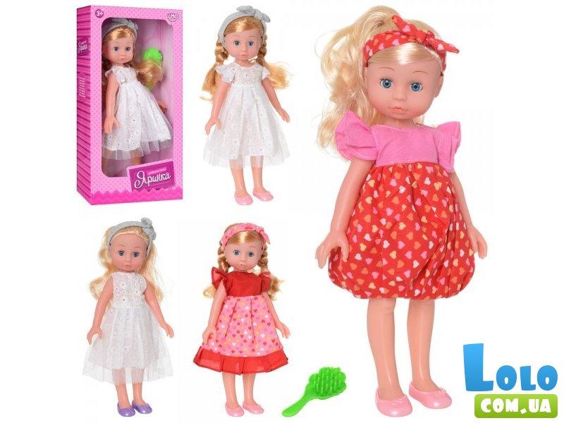Кукла с расческой Яринка, Limo Toy (в ассортименте)