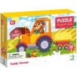 Пазл Мишка-тракторист, DoDo, 30 эл.