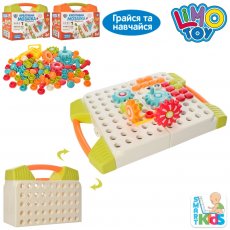 Развивающая игрушка Креативна мозаїка 2 в 1, Limo Toy, 119 дет./ 97 дет. (в ассортименте)