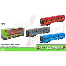 Вагон метро металлический, Автопром (в ассортименте)