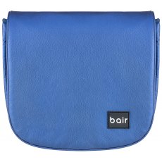 Универсальная коляска 2 в 1 Polo (Silver) кожа 100% 38S, Bair (синяя)