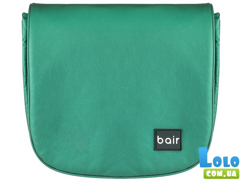 Универсальная коляска 2 в 1 Polo (Silver) кожа 100% 29S, Bair (зеленая)