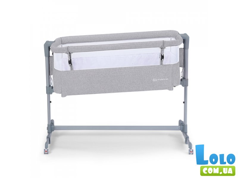 Детская кроватка Neste Air Grey Melange, Kinderkraft (светло-серый меланж)