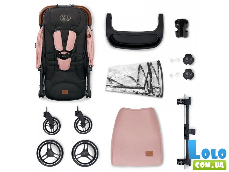 Прогулочная коляска Cruiser LX Pink, Kinderkraft (розовая)