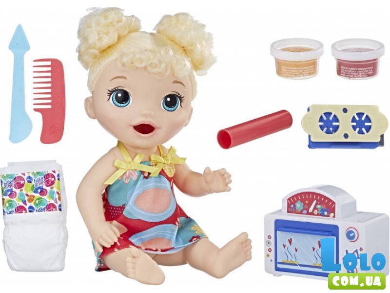 Кукла Baby Alive Малышка и еда, Hasbro