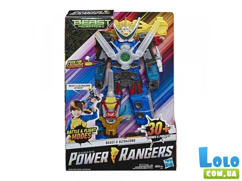 Игрушка Power Rangers Beast Morphers Ультразорд со звуком, Hasbro