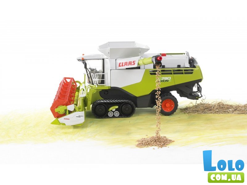 Комбайн Claas Lexion 780 Terra Trac Combine harvester, Bruder