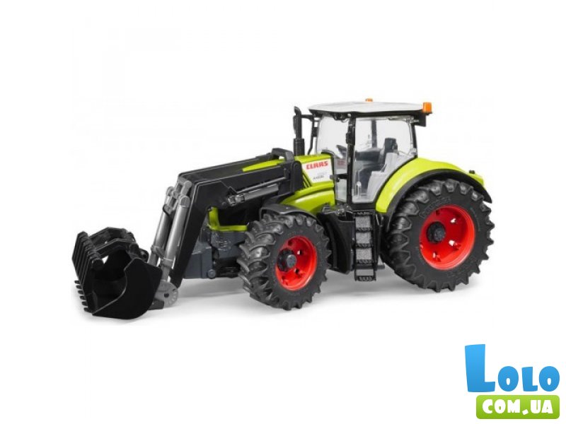 Трактор Claas Axion 950 с погрузчиком, Bruder