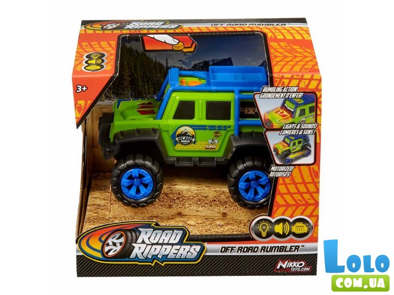 Машина Джип Off Road Rumbler Forest Green, Road Rippers
