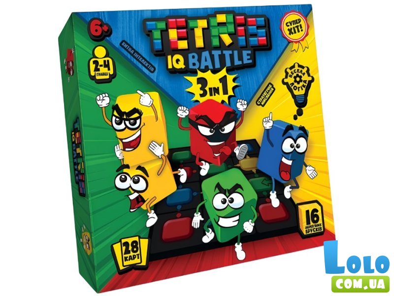 Настольная игра Tetris IQ battle 3 в1, Danko Toys (укр.)